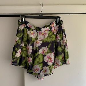 ❌SOLD❌ Floral Print Lined Shorts